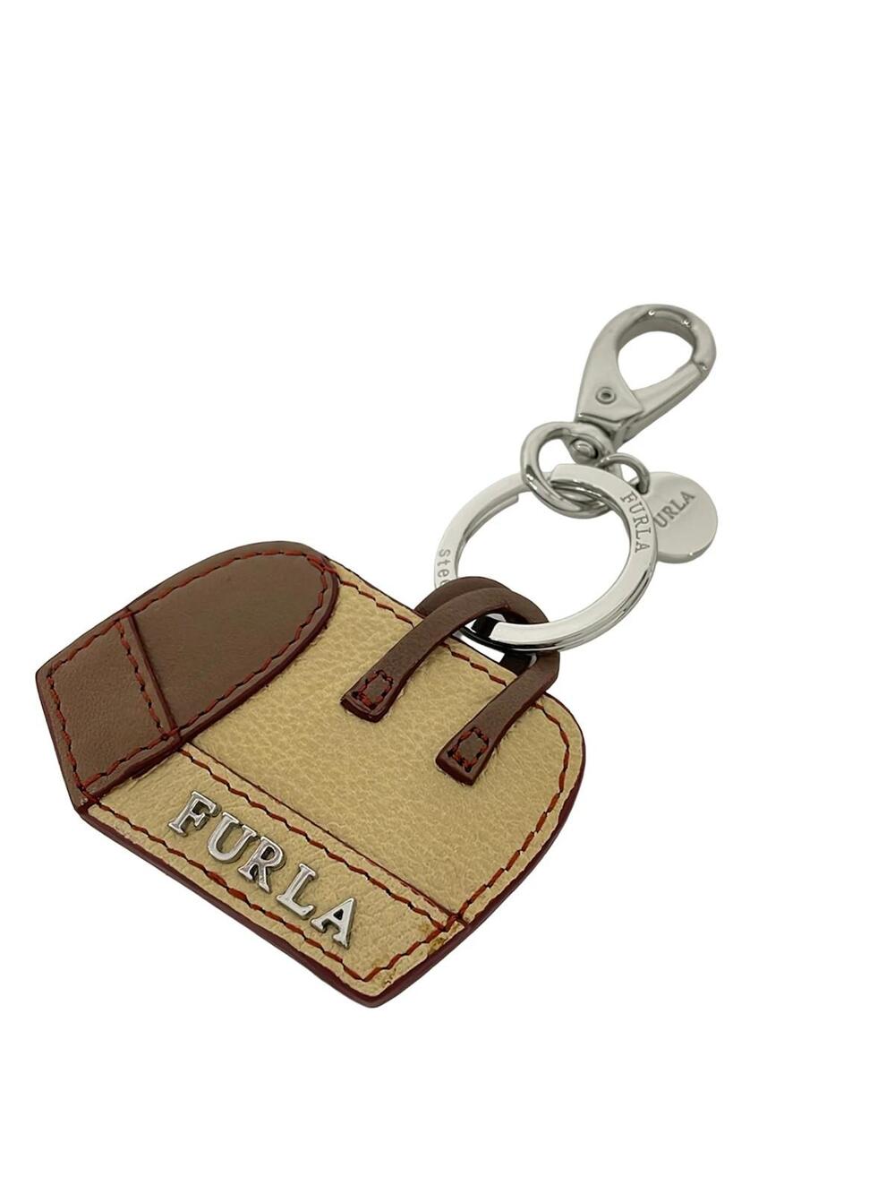 Furla Beige Brown Silver Leather #288645F94B